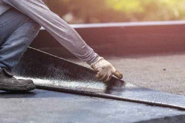 Professional Waterproofing technician working in Ridgewood, IL